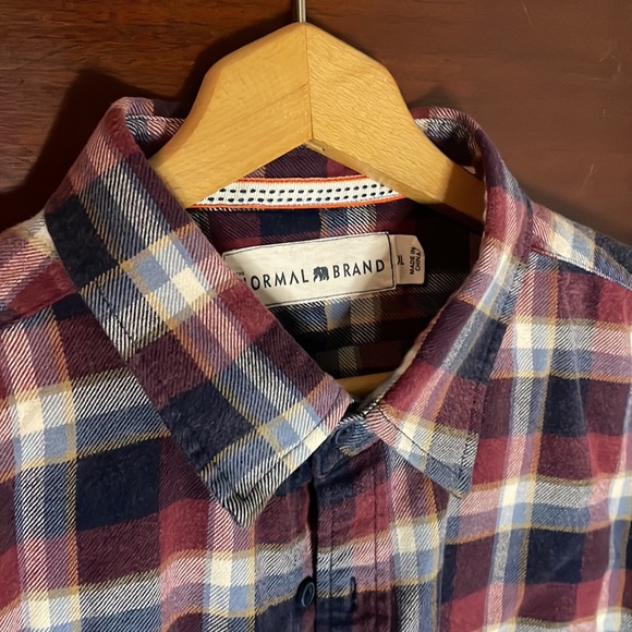 Two Normal Brand long sleeve button ups - both size XL. - Picture 5 of 7